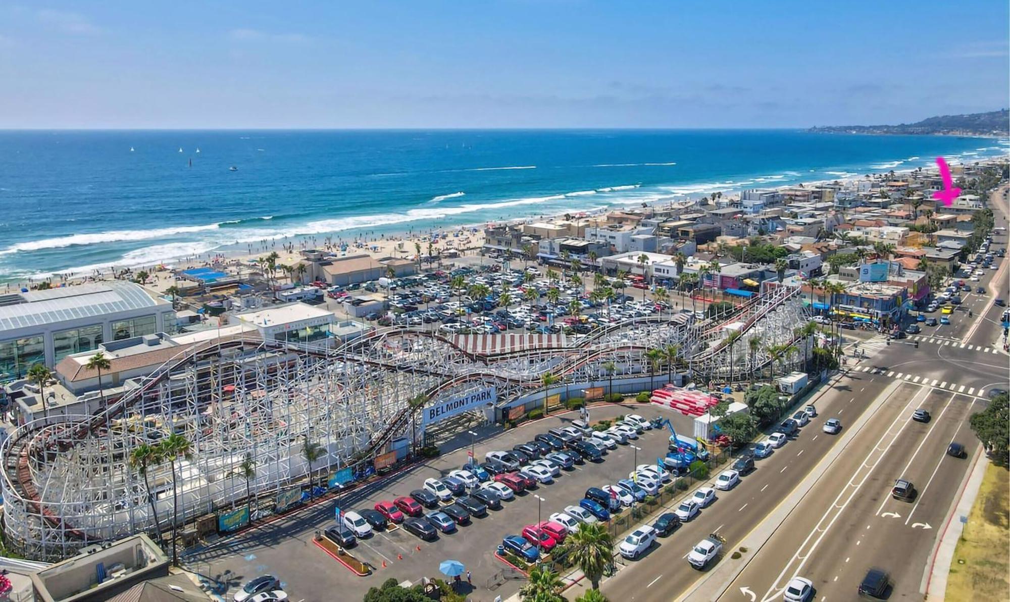 Luna Azul, Cozy Condo Only Steps To Mission Beach! Free Internet Сан Диего Екстериор снимка
