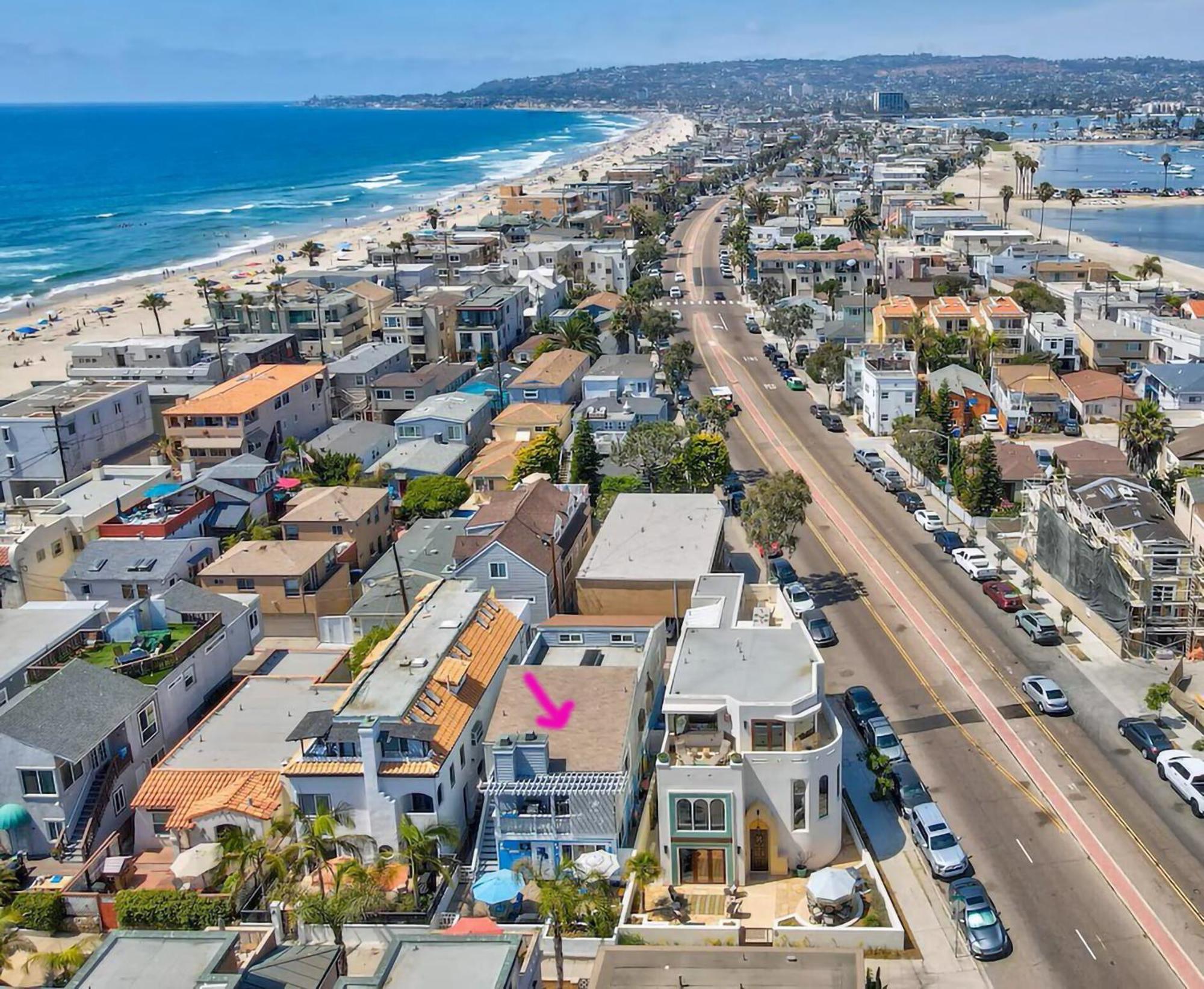Luna Azul, Cozy Condo Only Steps To Mission Beach! Free Internet Сан Диего Екстериор снимка